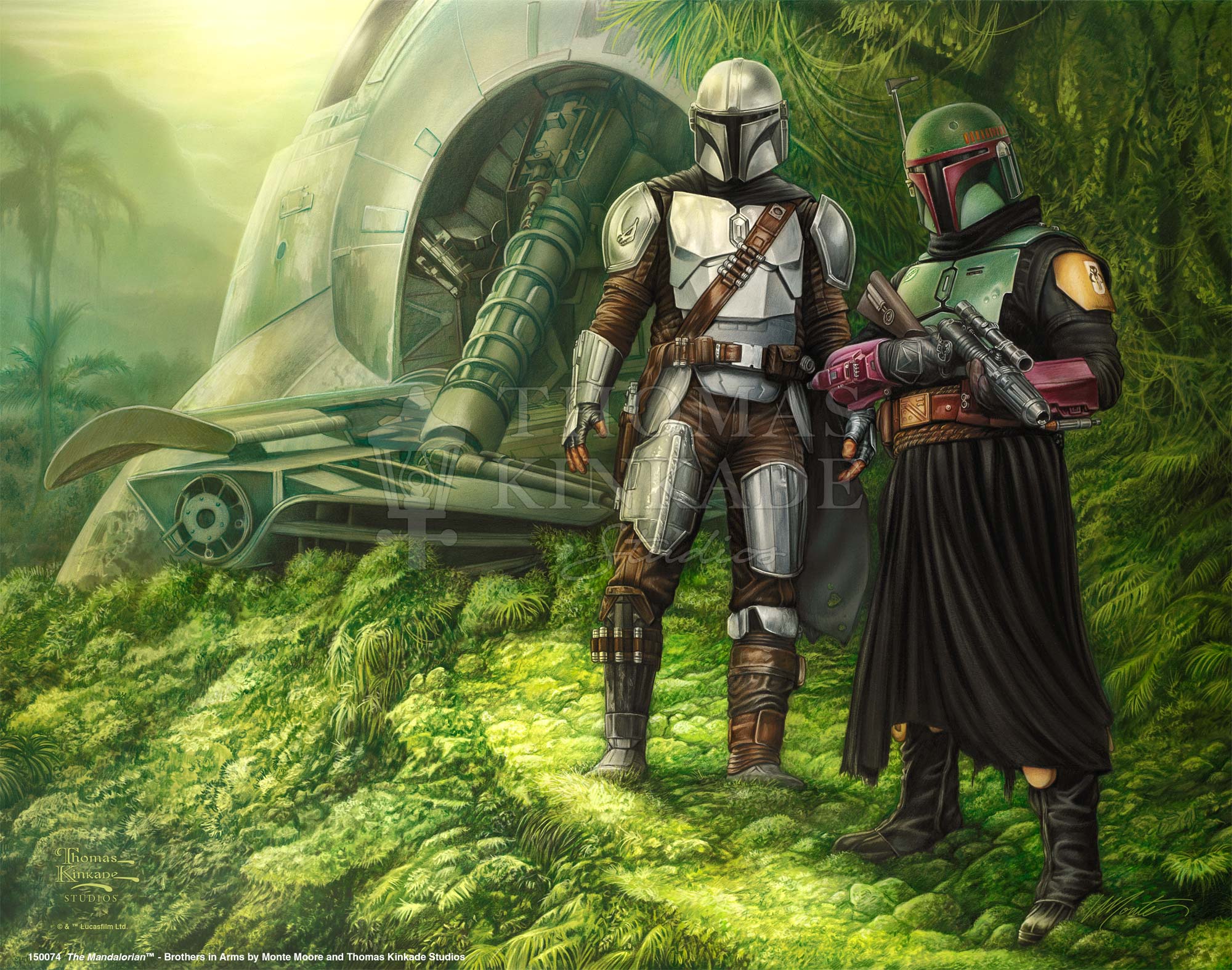The Mandalorian - Brothers in Arms-Art Print
